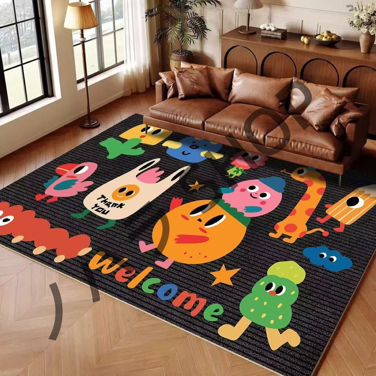 200*300cm/カーペット 滑り止め付き ラグマット ベッドルーム リビングルーム 寝室の部屋 /多機能使用 マット カーペット #A076 8,015円