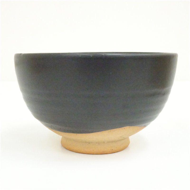 加藤石春造 黒茶碗（共箱） 茶道 抹茶 おしゃれ 抹茶茶碗 抹茶碗 和