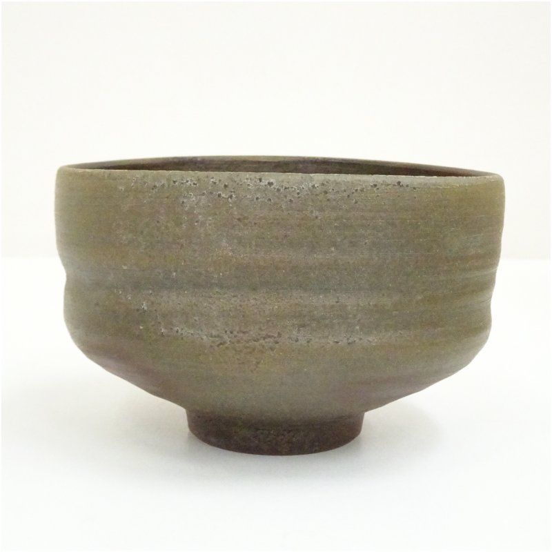 備前焼 松園造 茶碗（共箱） 茶道 抹茶 おしゃれ 抹茶茶碗 抹茶碗 和