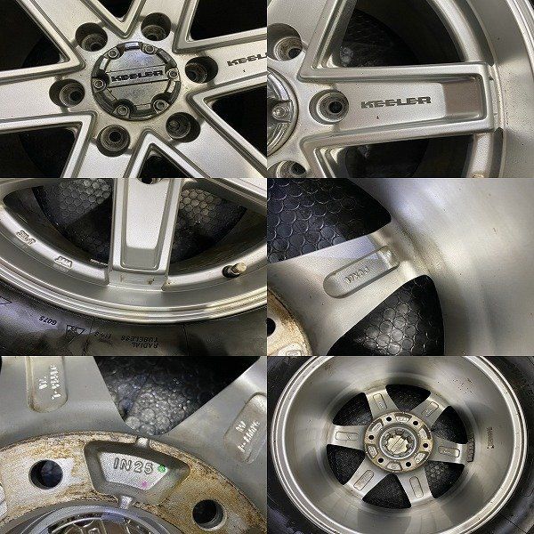 YK G075 265/65R17】スタッドレス【Weds KEELER TACTICS タクティクス 