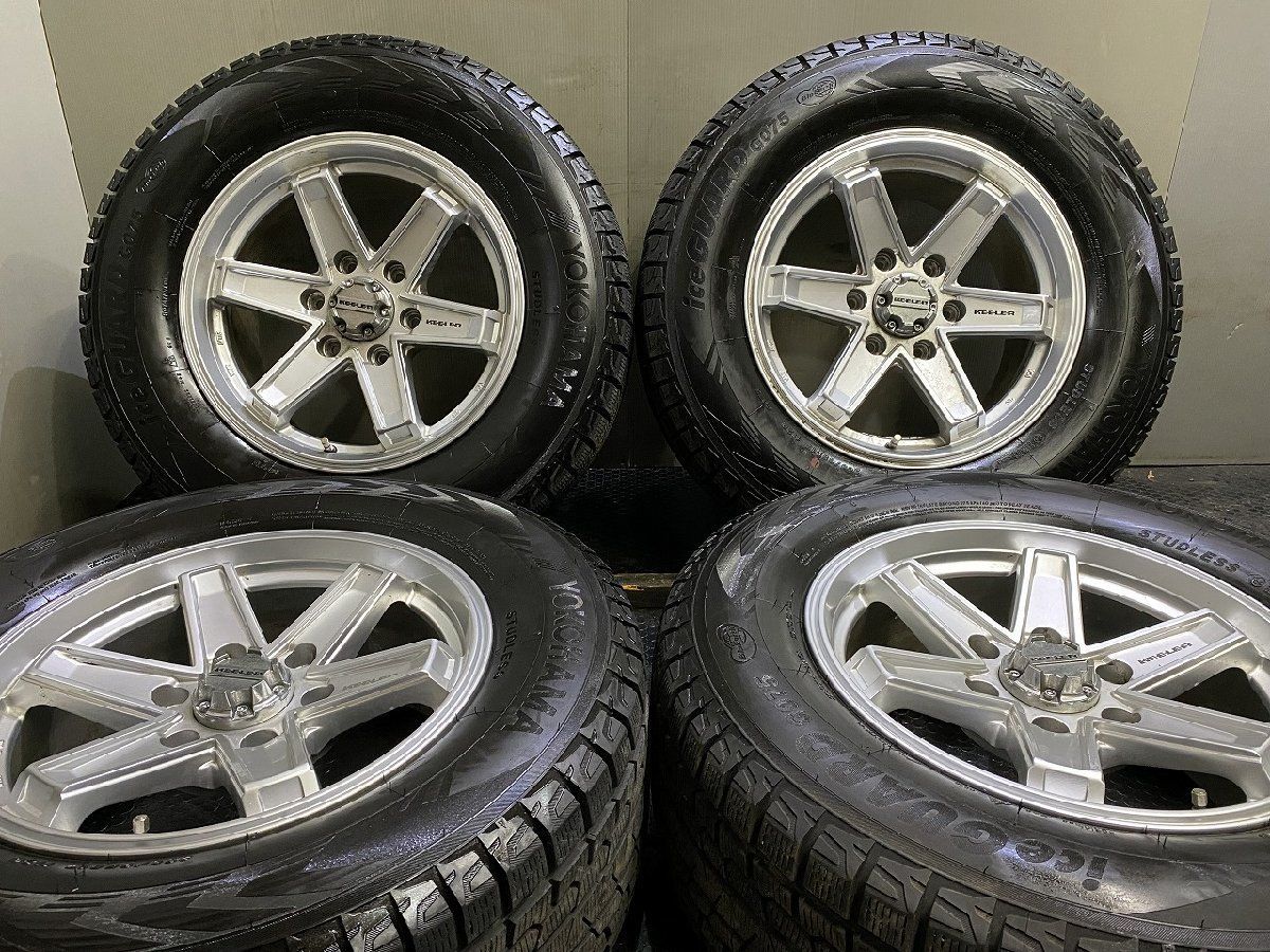 YK G075 265/65R17】スタッドレス【Weds KEELER TACTICS タクティクス 