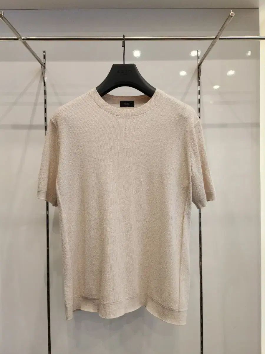 ギャラクシー アイボリー ニット半袖 100