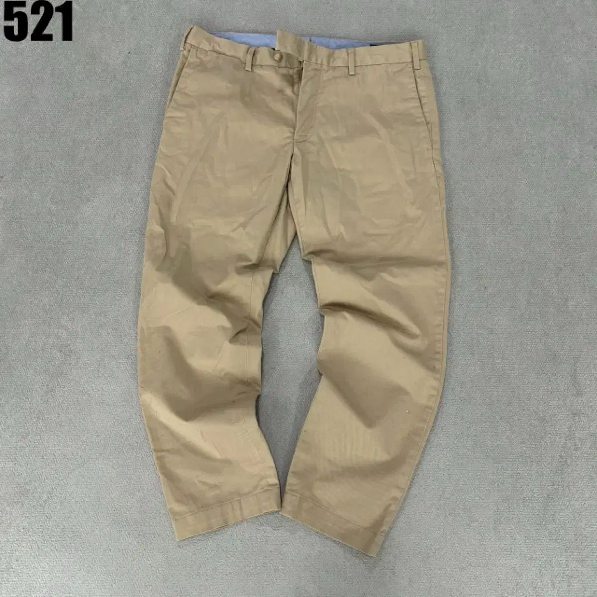 ポロ ベージュ コットン パンツ メンズ ズボン 32/32