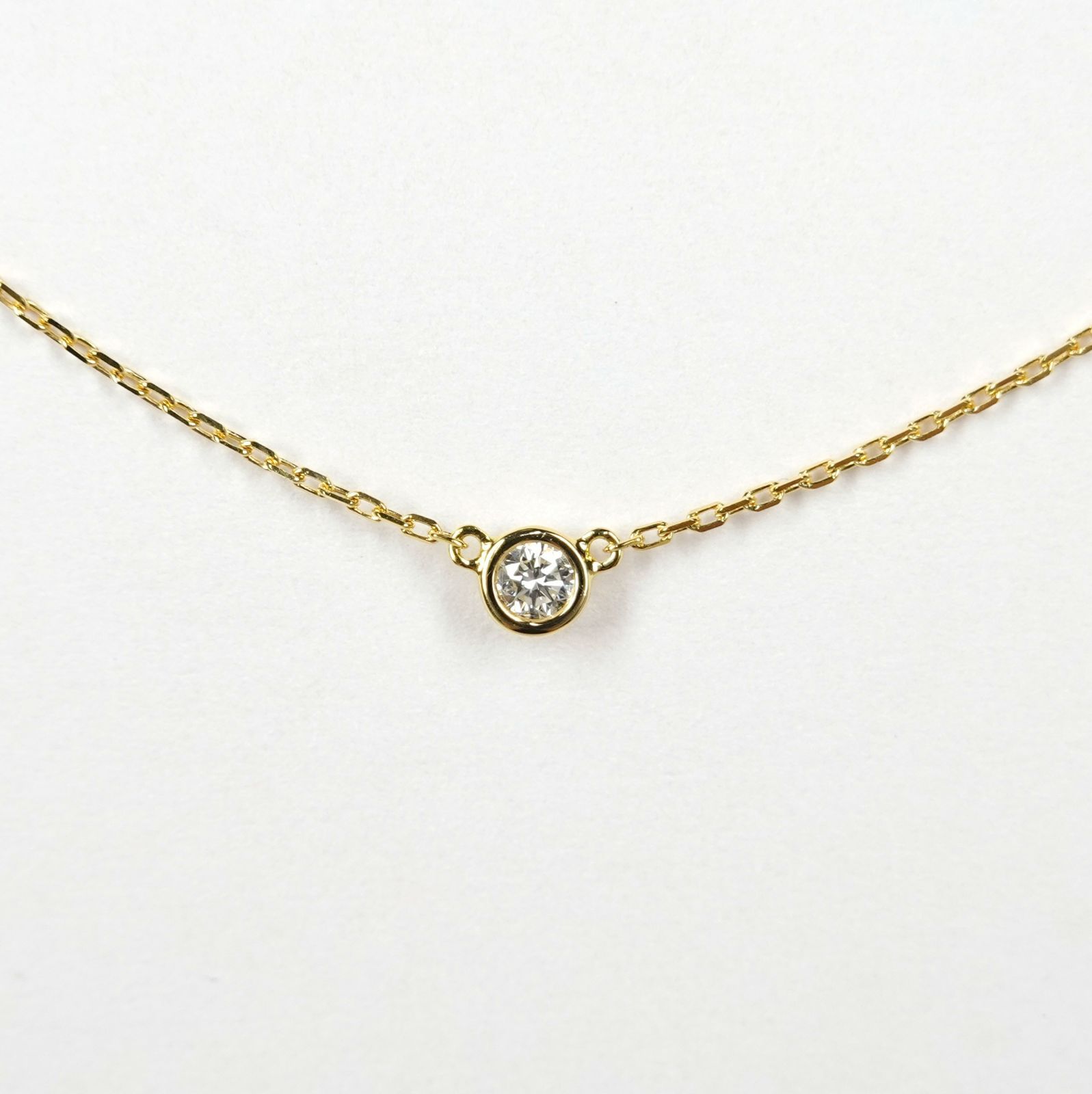 AHKAH アーカー ヌーディー ダイヤモンド 0.06ct ネックレス K18YG