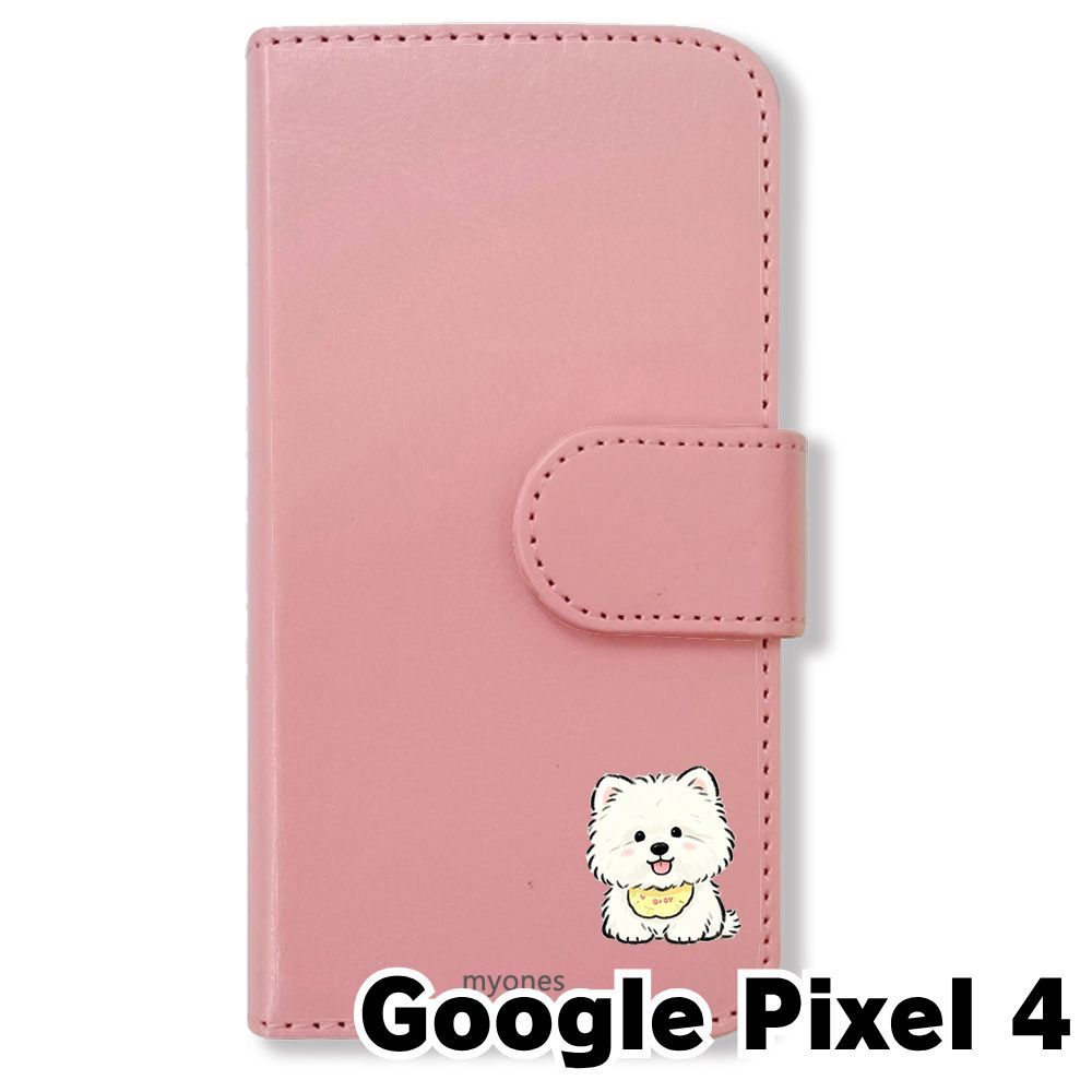 新品未使用】 Google Pixel 4 手帳型スマホ ケース カバー (色：ピンク