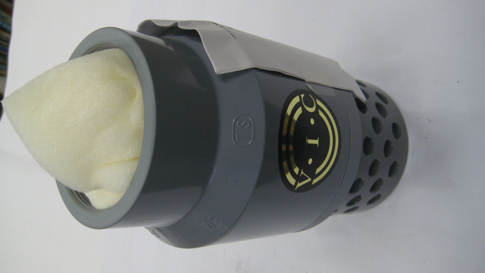 VIC 東洋エンビ フートバルブ 401型 ねじ込み 80A PVC製 EPDM