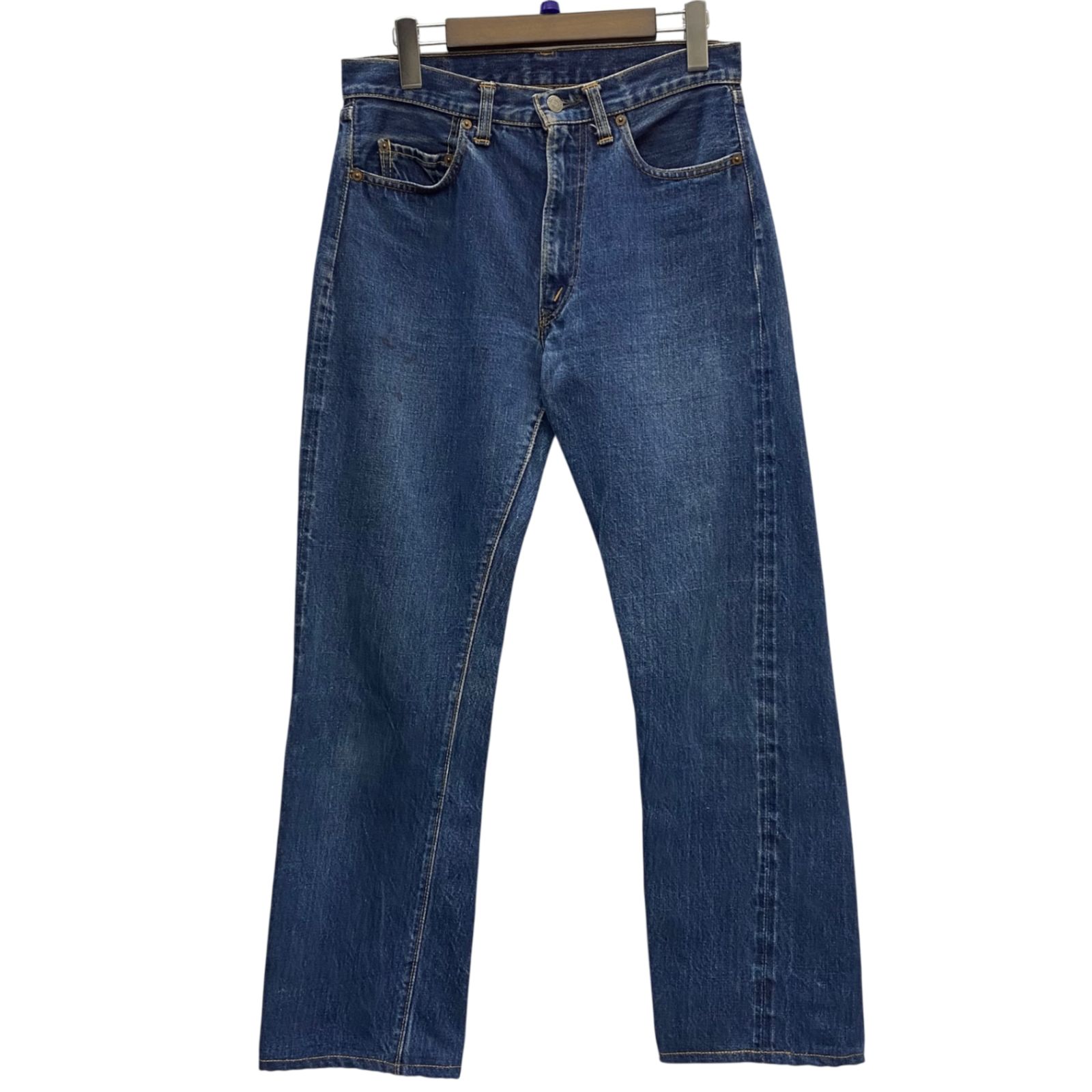 リーバイス Levi's 70's 502 BIG E 刻印8 赤耳 502-0117 デニム ブルー W31 L33サイズ 201MB-1469 VB