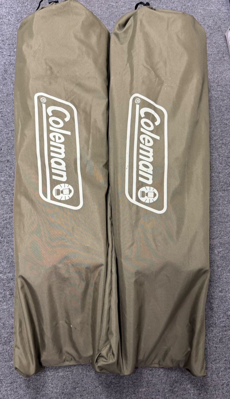 良品】Coleman オリーブレイチェア/3段階リクライニング式ハイバック 