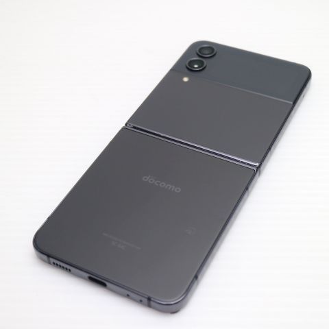 新品同様 SIMフリー Galaxy Z Flip4 グラファイト スマホ 土日祝発送