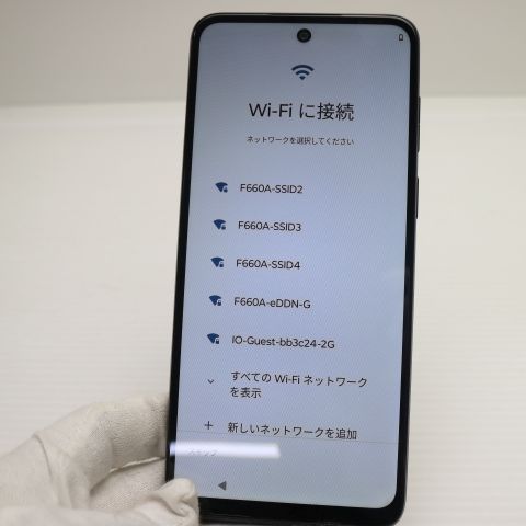 良品中古 moto g53y 5G インクブラック SIMフリー スマホ モトローラ