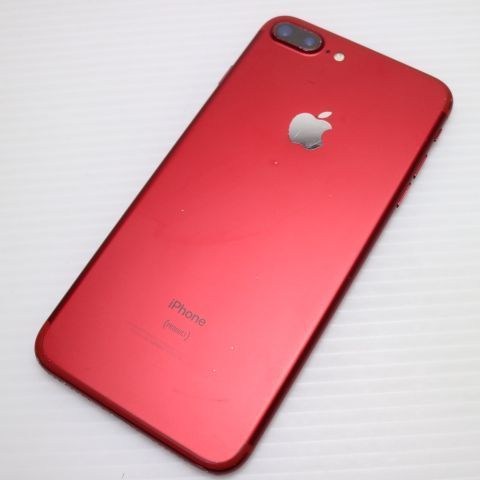 良品中古 SIMフリー iPhone7 PLUS 256GB レッド スマホ 本体 白ロム