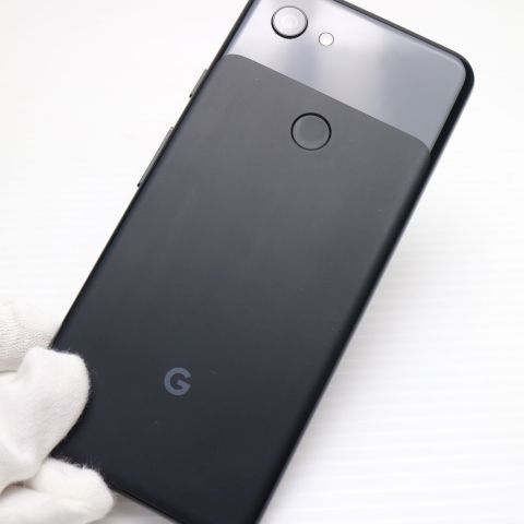 超美品 Google Pixel 3a ジャストブラック スマホ 本体 白ロム 土日祝