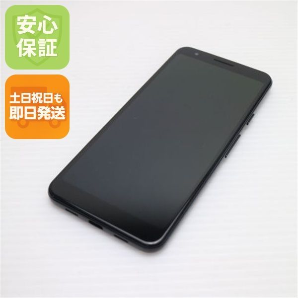 超美品 Google Pixel 3a ジャストブラック スマホ 本体 白ロム 土日祝発送OK 05000 8,352円