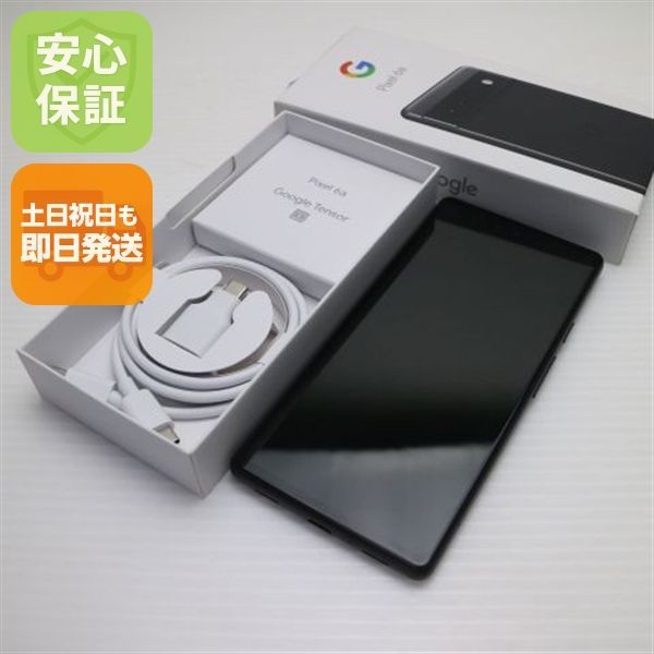 超美品 SIMフリー Google Pixel 6a チャコール スマホ 白ロム 土日祝発送OK 05000