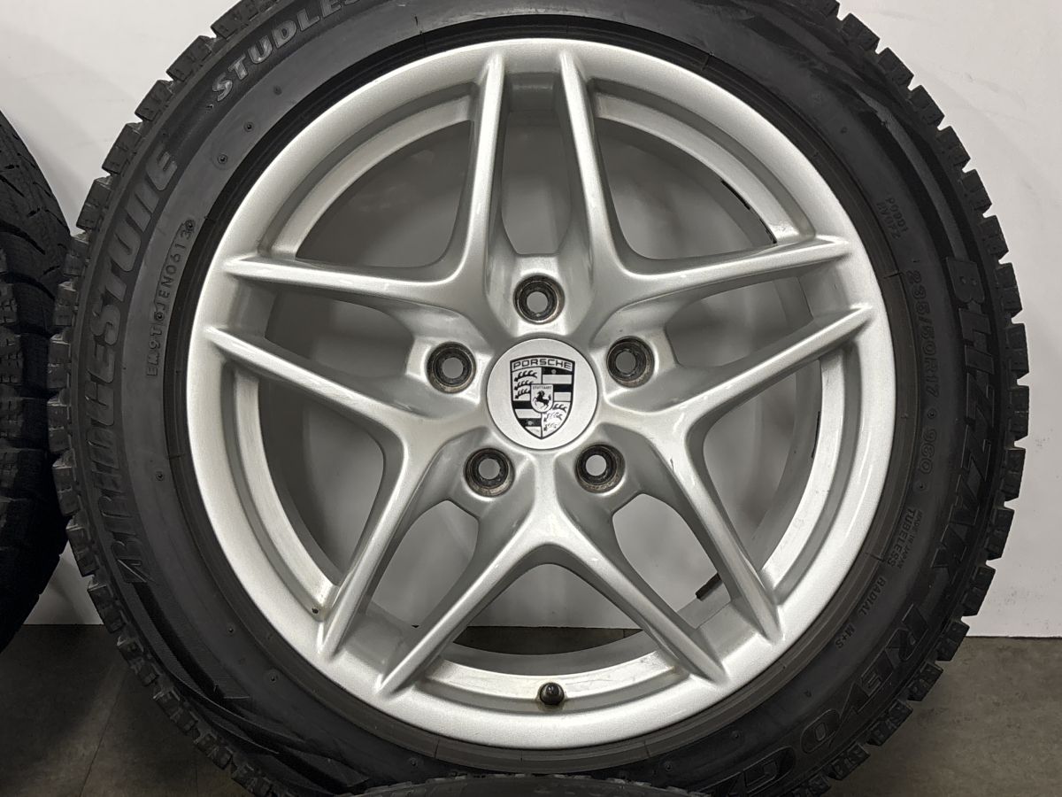 正規品】ポルシェ 987 ボクスター 純正 17in 7J +55 8.5J +40 PCD130