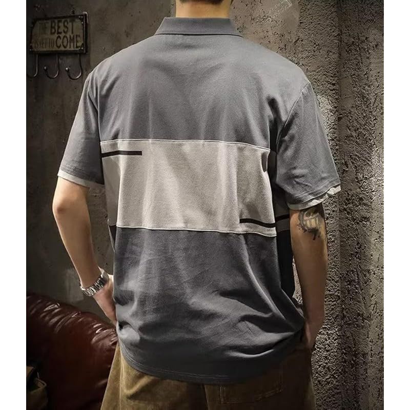 新品】 [Liaziong] ポロシャツ メンズ 半袖 tシャツ 夏服メンズ