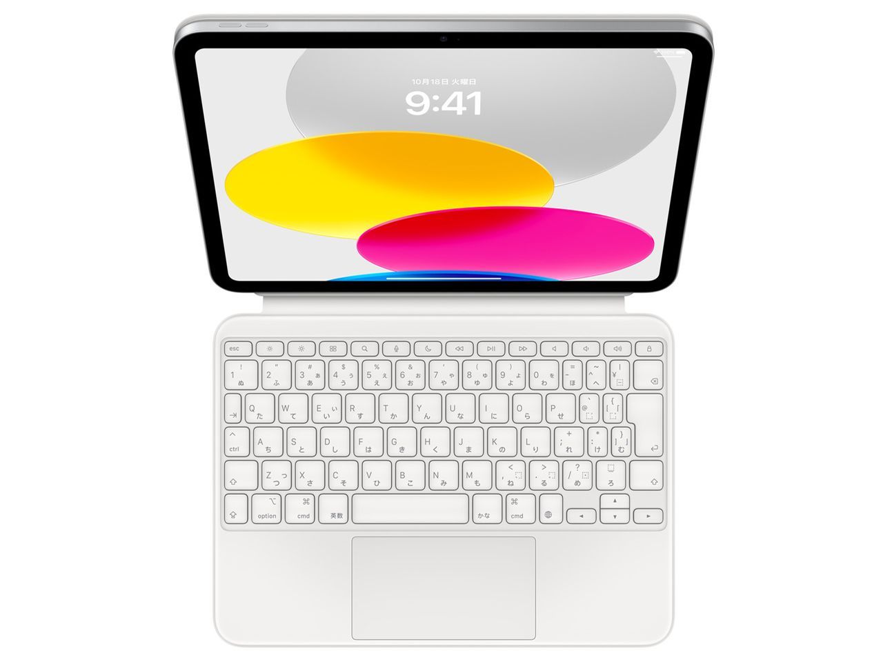 Apple 大人気 iPad(第10世代)用 Magic Keyboard Folio 日本語 MQDP3J/A/中古美品/送料無料/激安/
