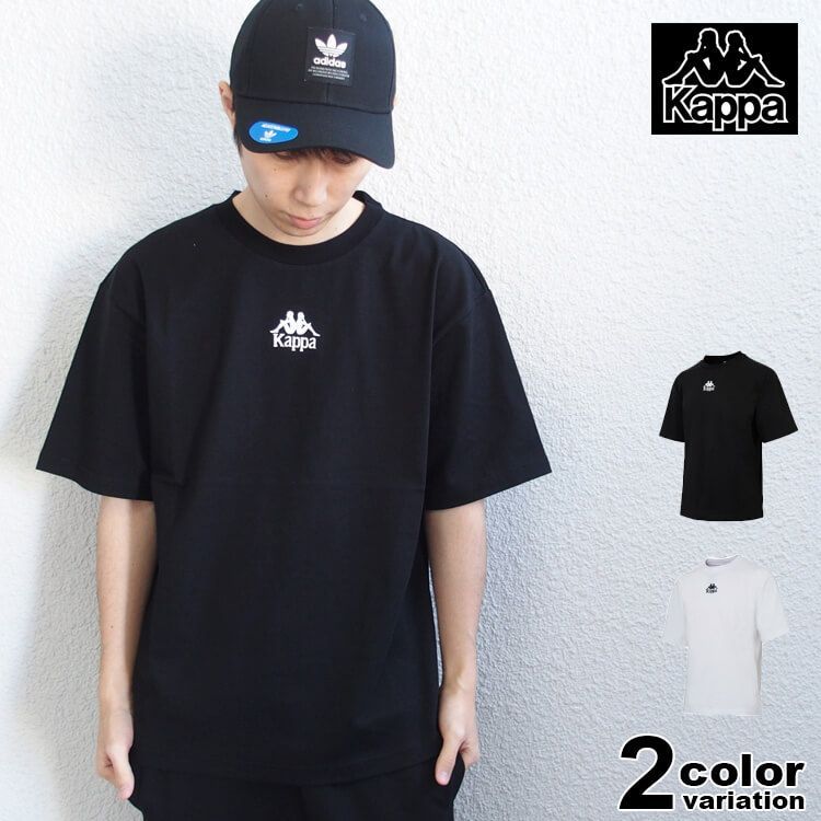 カッパ Kappa Tシャツ EMBROIDERY LOGO TEE ビッグシルエット メンズ レディース [KLA12TS02]