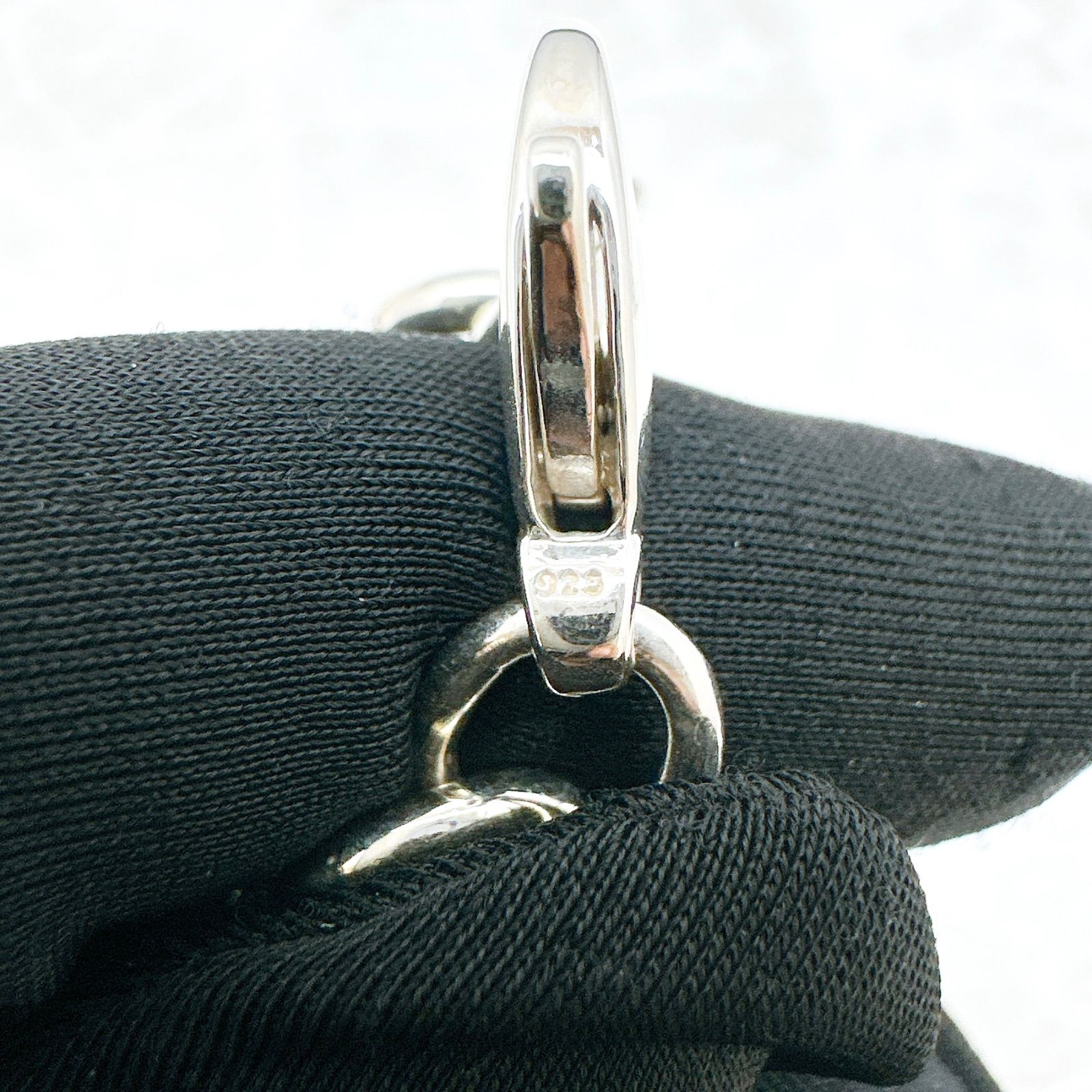 美品?Tiffany＆Co. リターントゥティファニー シルバー ブレスレット 約17 cm U