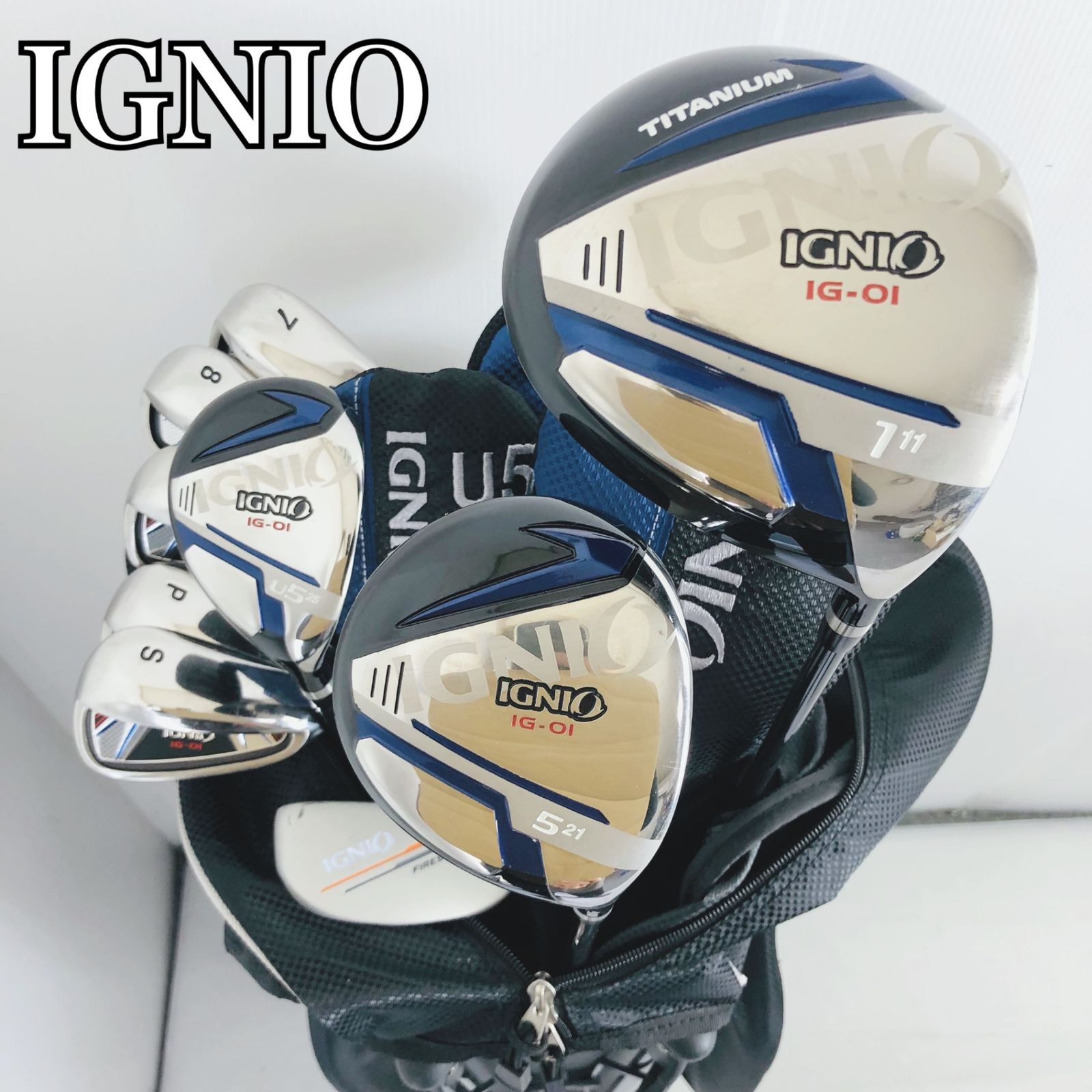 保証付】IGNIO イグニオ IG-OI ゴルフクラブ ゴルフセット クラブ