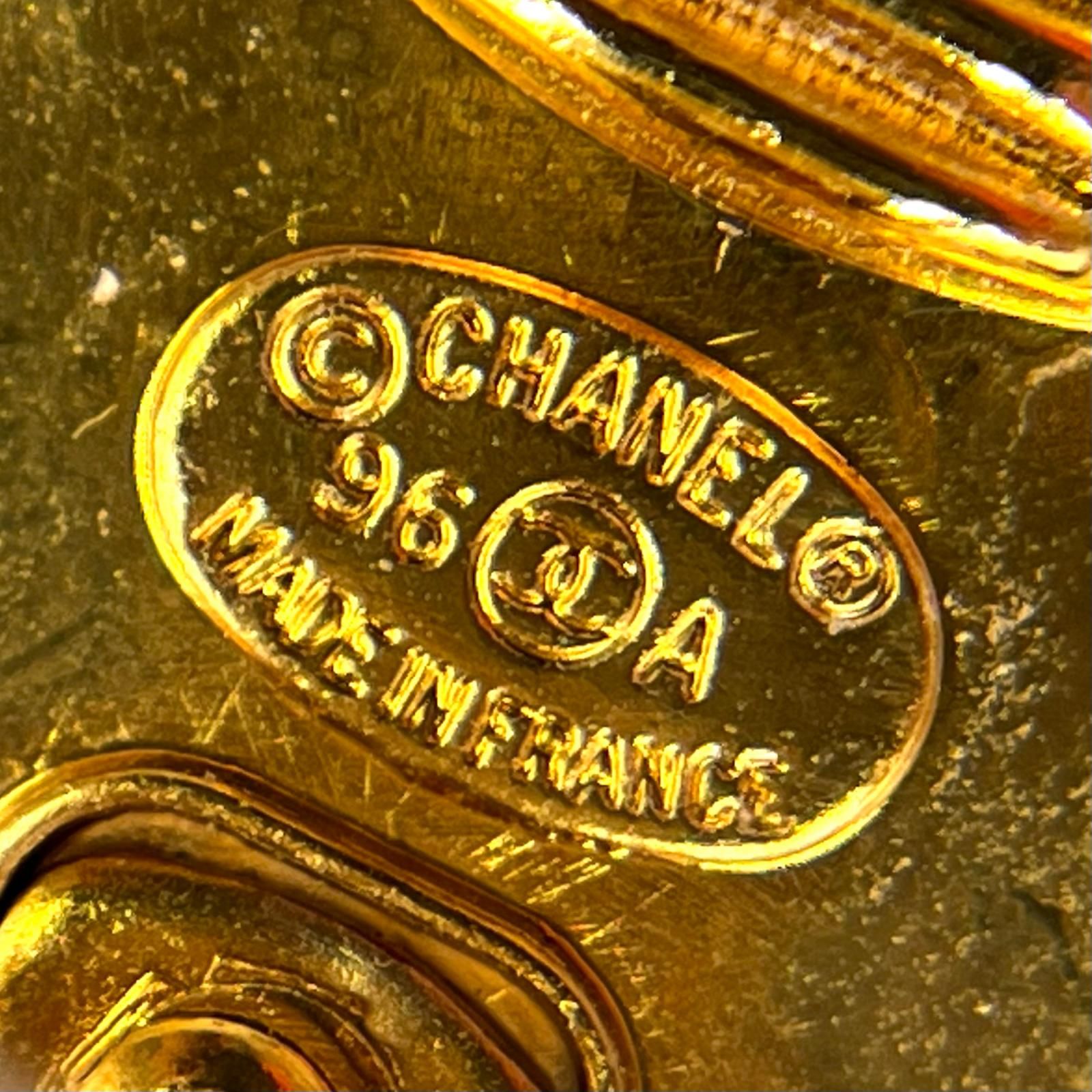 シャネル CHANEL イヤリング ココマーク ターンロック ヴィンテージ 