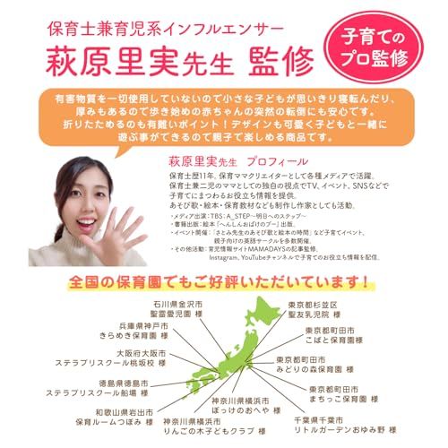 ベビーマット 【日本メーカー製安全検査済 保育士監修】fungoo? ベビープレイマット 赤ちゃん 折りたたみ 防音 防水 安全素材 遊べる 両面使用可 滑り止め (200x180x2cm, パターン3：スター（グレー）×道路（グレー）)mi db2fb131