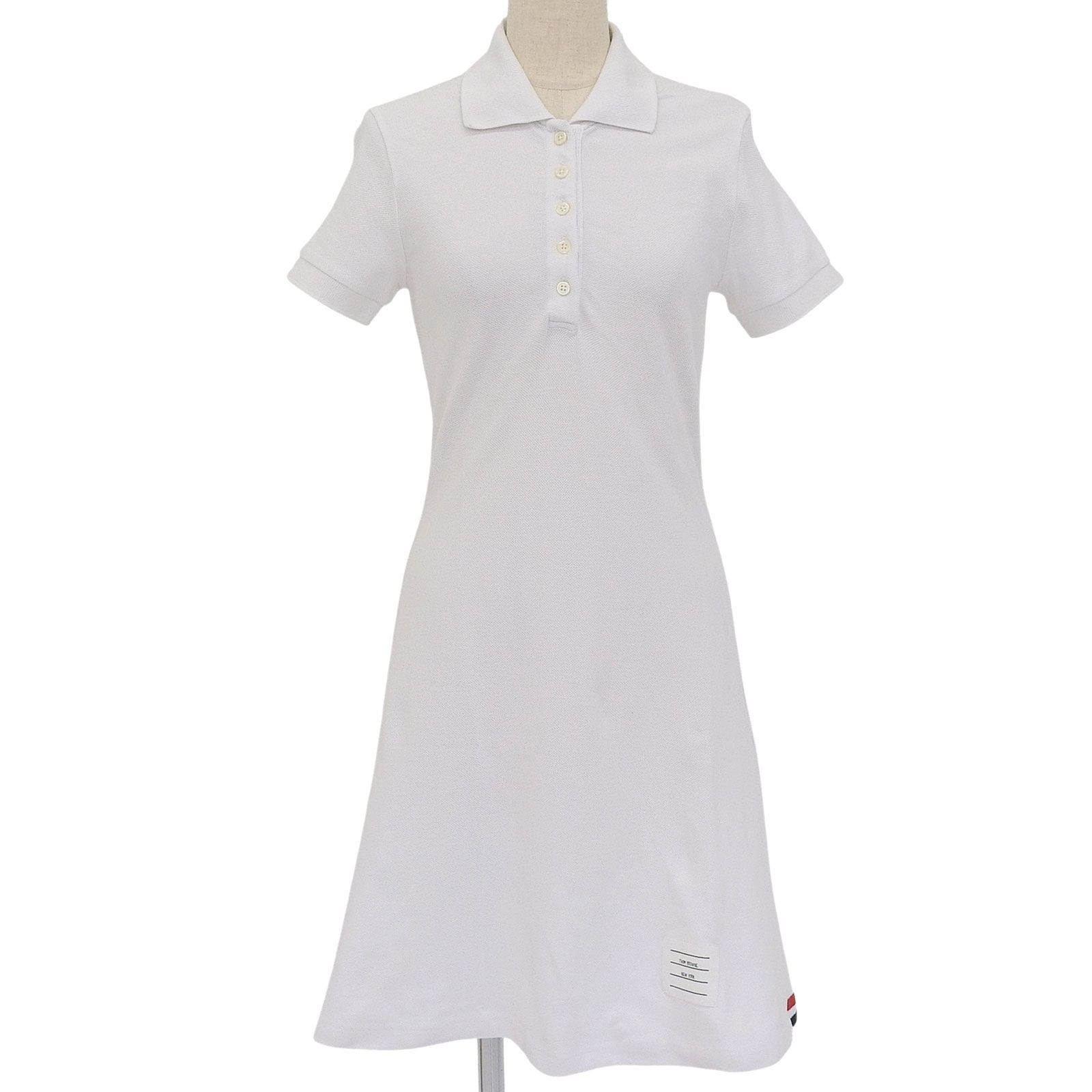 美品△THOM BROWNE トムブラウン FJD097A コットン100％ 裾