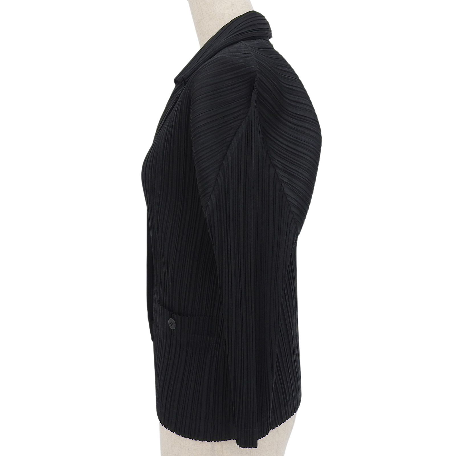 極美品△PLEATS PLEASE プリーツプリーズ イッセイミヤケ PP01-JD175