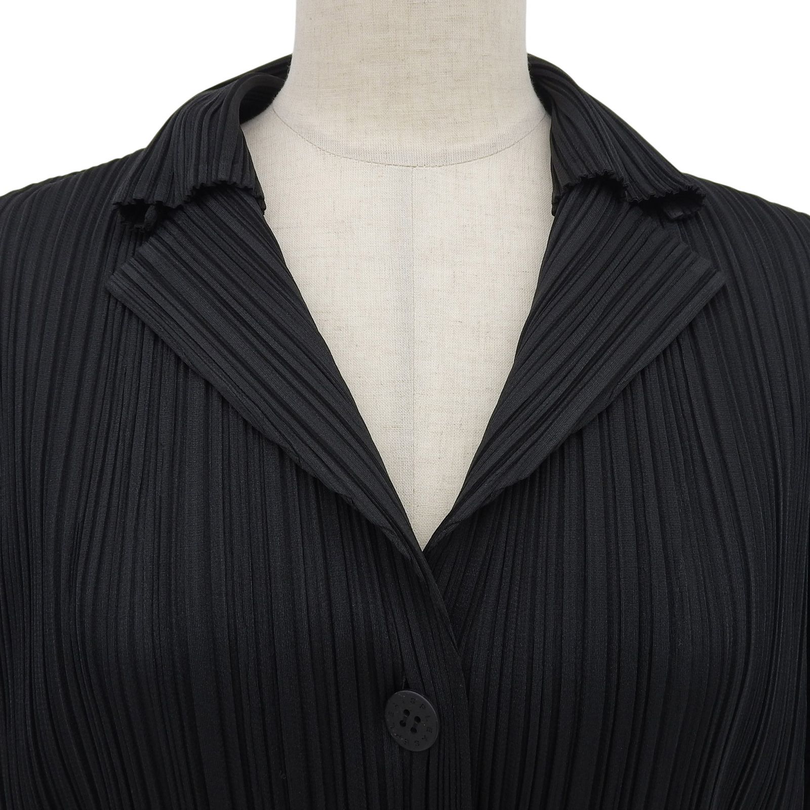 極美品△PLEATS PLEASE プリーツプリーズ イッセイミヤケ PP01-JD175