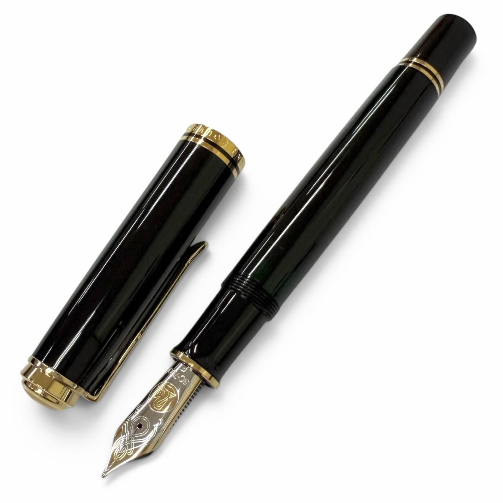 極美品□PERIKAN ペリカン M1000 スーベレーン ペン先18K Fニブ