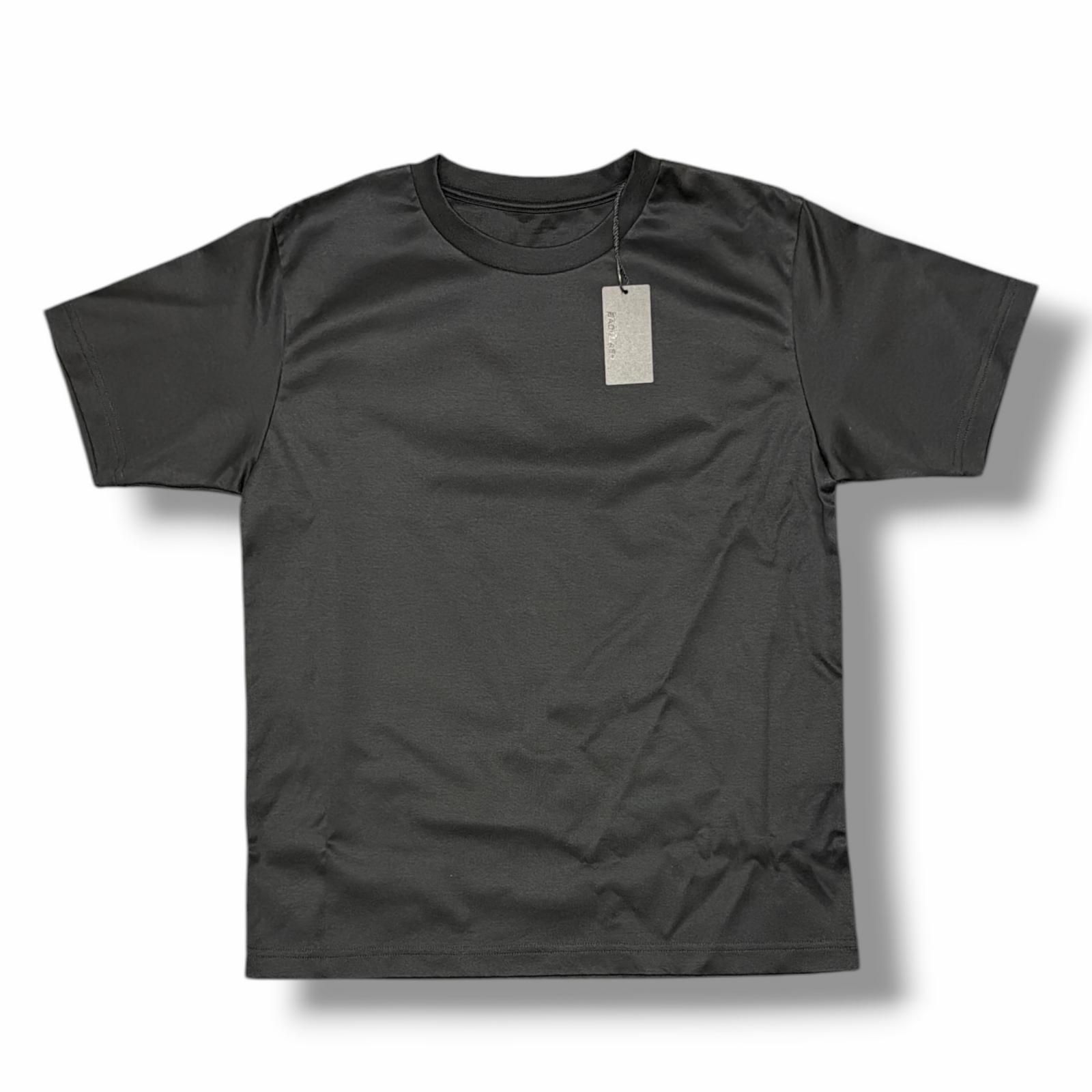 参考上代33000円 未使用 ISAMUKATAYAMA BACKLASH 25SS スーピマコットンTシャツ 半袖カットソー イサムカタヤマバックラッシュ T-268 ブラック S （5743M）