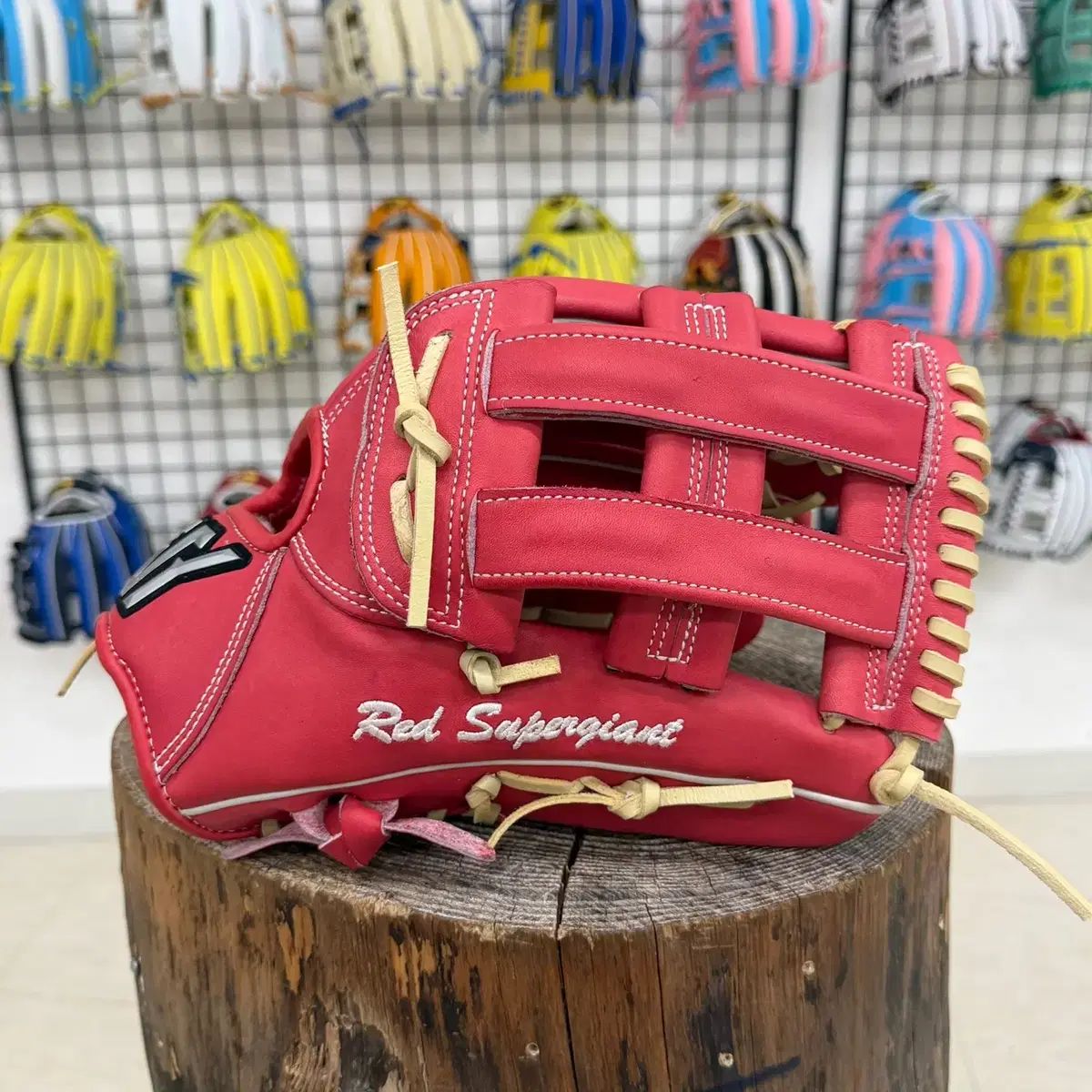 (特価)スクーティー 外野グローブ ローズ 12 75 Hウェブ 慣らし完了