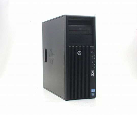 hp Z420 Workstation Xeon E5-1603 2.8GHz 16GB 256B(SSD) Quadro K420 Windows7 Pro 64bit 中古