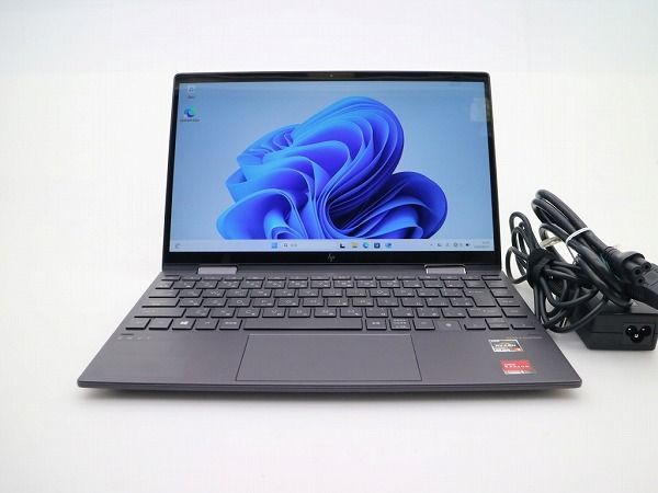 hp ENVY x360 Convertible 13-ay0047au Ryzen 3 4300U 2.7GHz 8GB 256GB 13.3インチ(タッチパネル) FHD Windows11 Home 中古