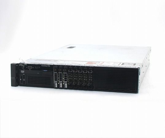 DELL PowerEdge R720 Xeon E5-2690 2.9GHz(16スレッドCPUx2基) メモリ192GB 146GBx3台(SAS2.5インチ/RAID5) AC*2 PERC H710P 難有 中古