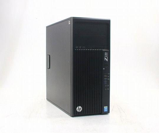 hp Z230 Tower Workstation Xeon E3-1226 v3 3.3GHz 8GB 256B(SSD) Quadro K2200 Windows7 Pro 64bit 中古