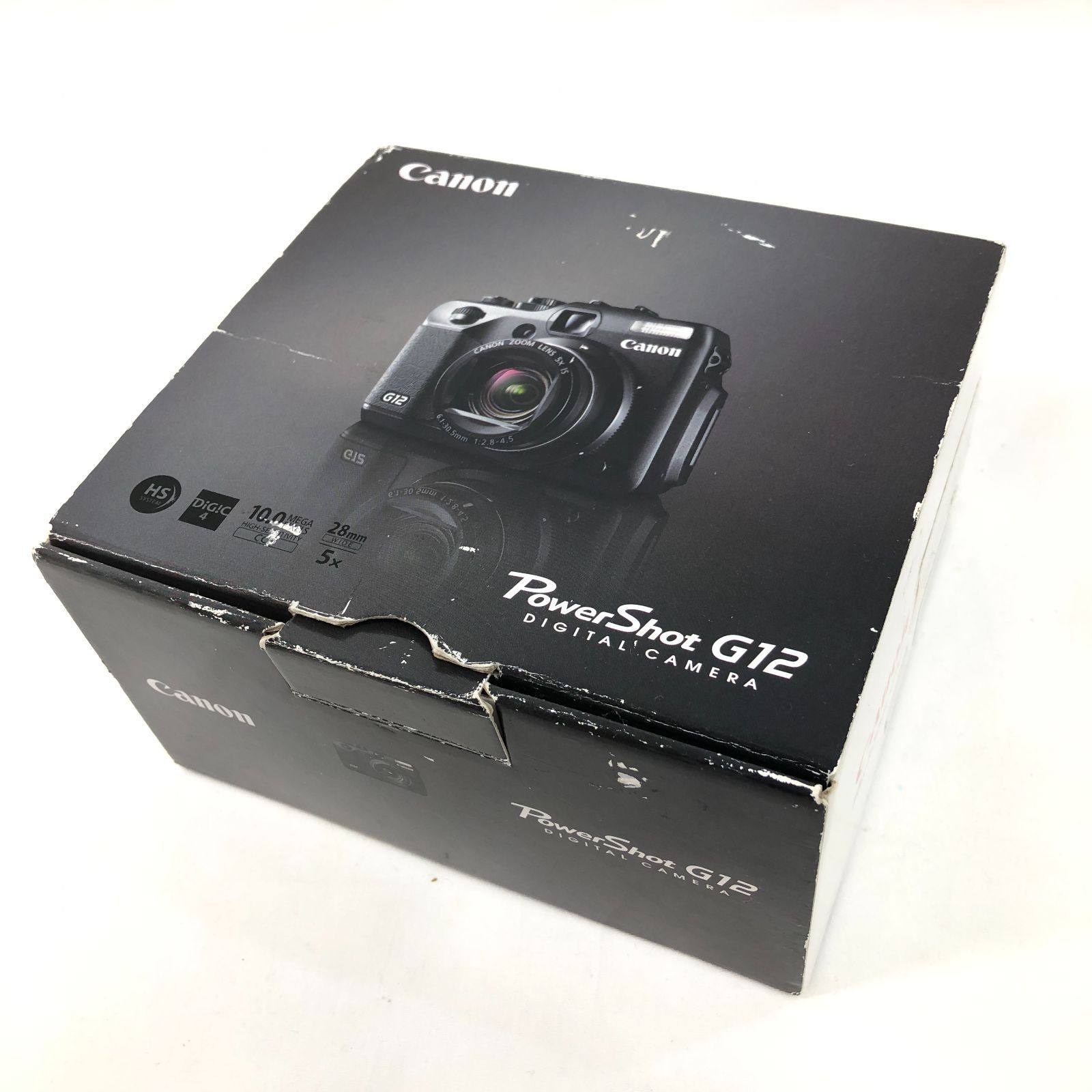 【ジャンク】Canon PowerShot G12 ジャンク】Canonデジタルカメラ PowerShot G12 PSG12 1000万画素 光学5