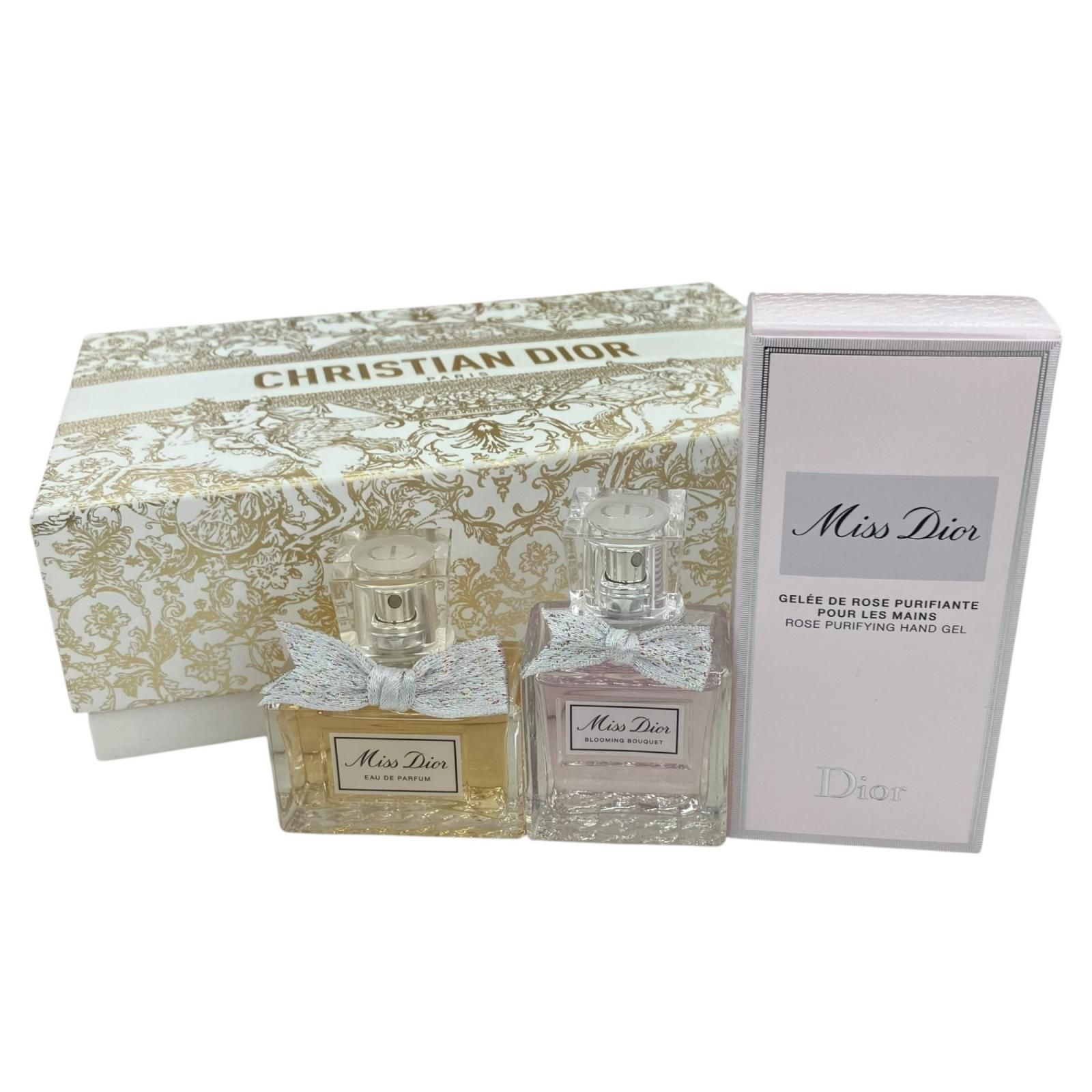 186005 Dior ミスディオール ハンドジェル/オードゥパルファン/ブルーミングブーケ 3点まとめ売り