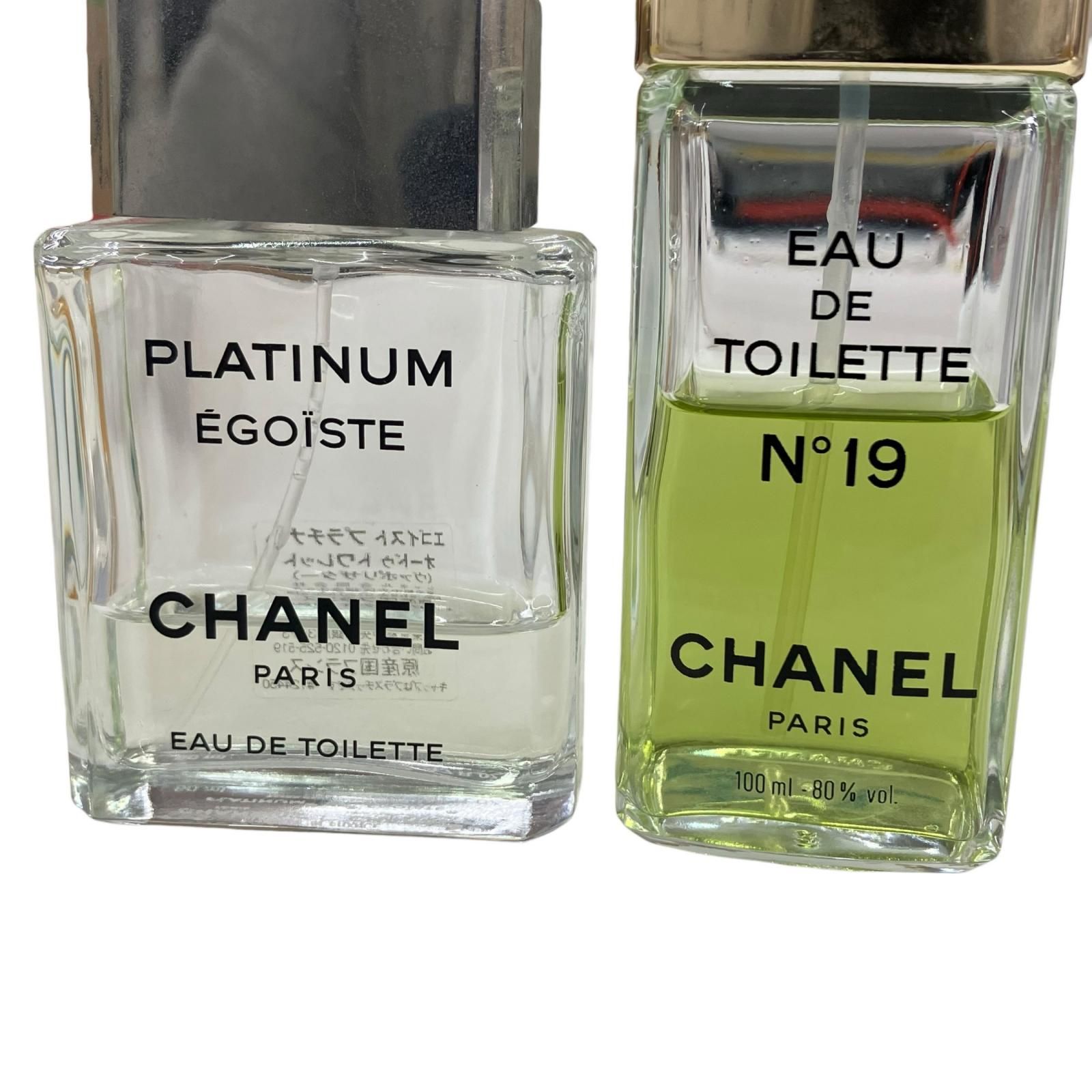 186005 CHANEL シャネル N°19 エゴイストプラチナム オードゥトワ