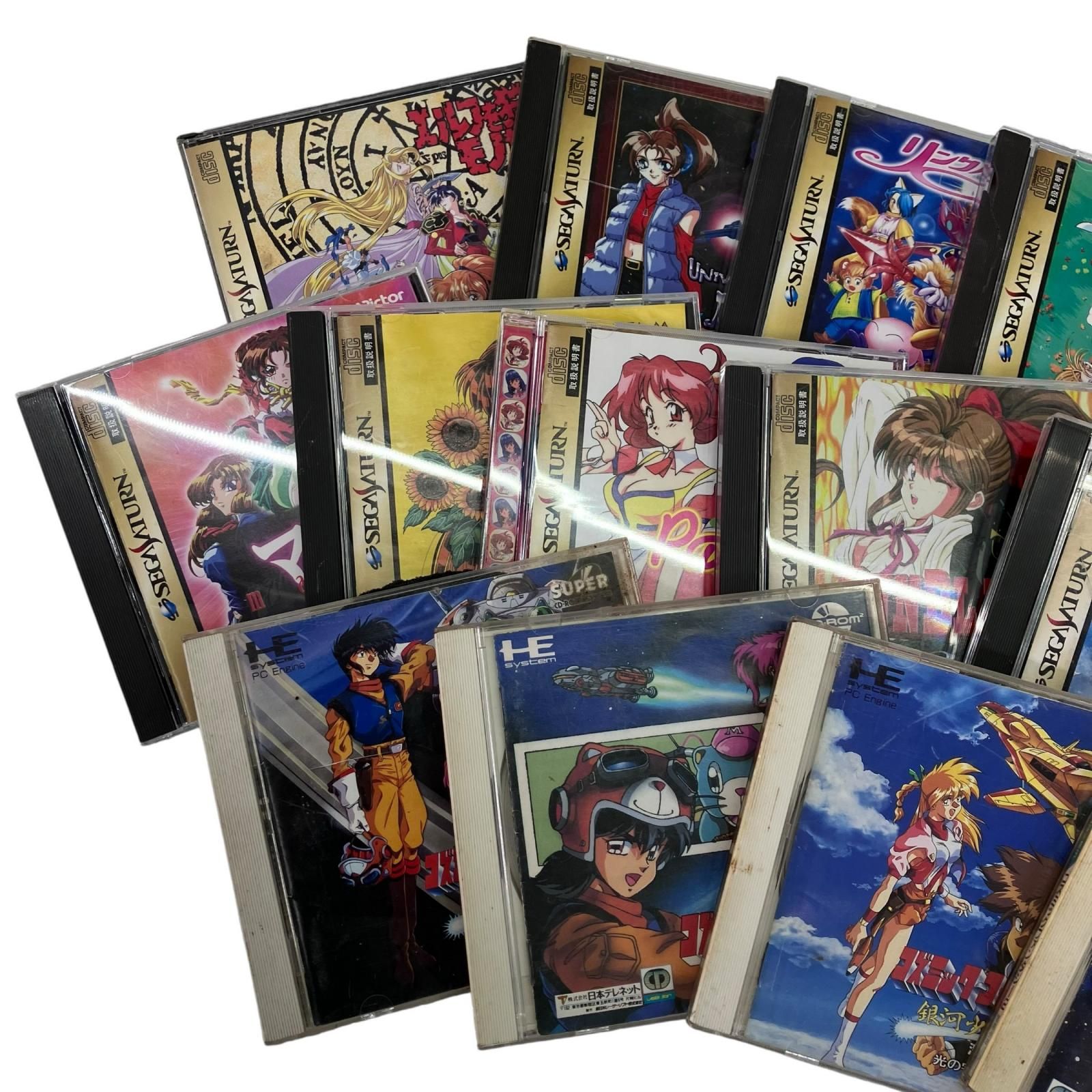 186000 現状品 セガサターン ドリームキャスト PCCD ソフト 19点まとめ売り