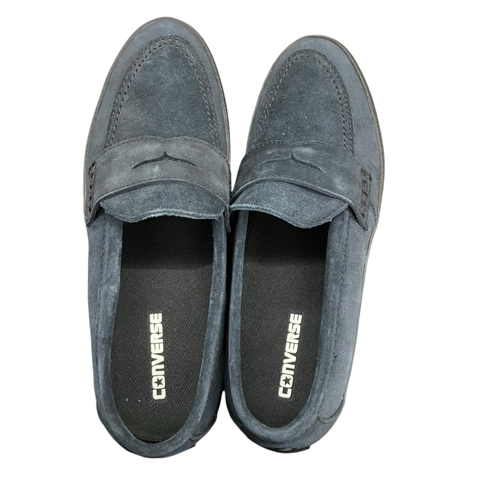 SG00001 新品未使用 CONVERSE コンバース ローファー CS LOAFER Ⅱ SK 27.5cm ブラック メンズ