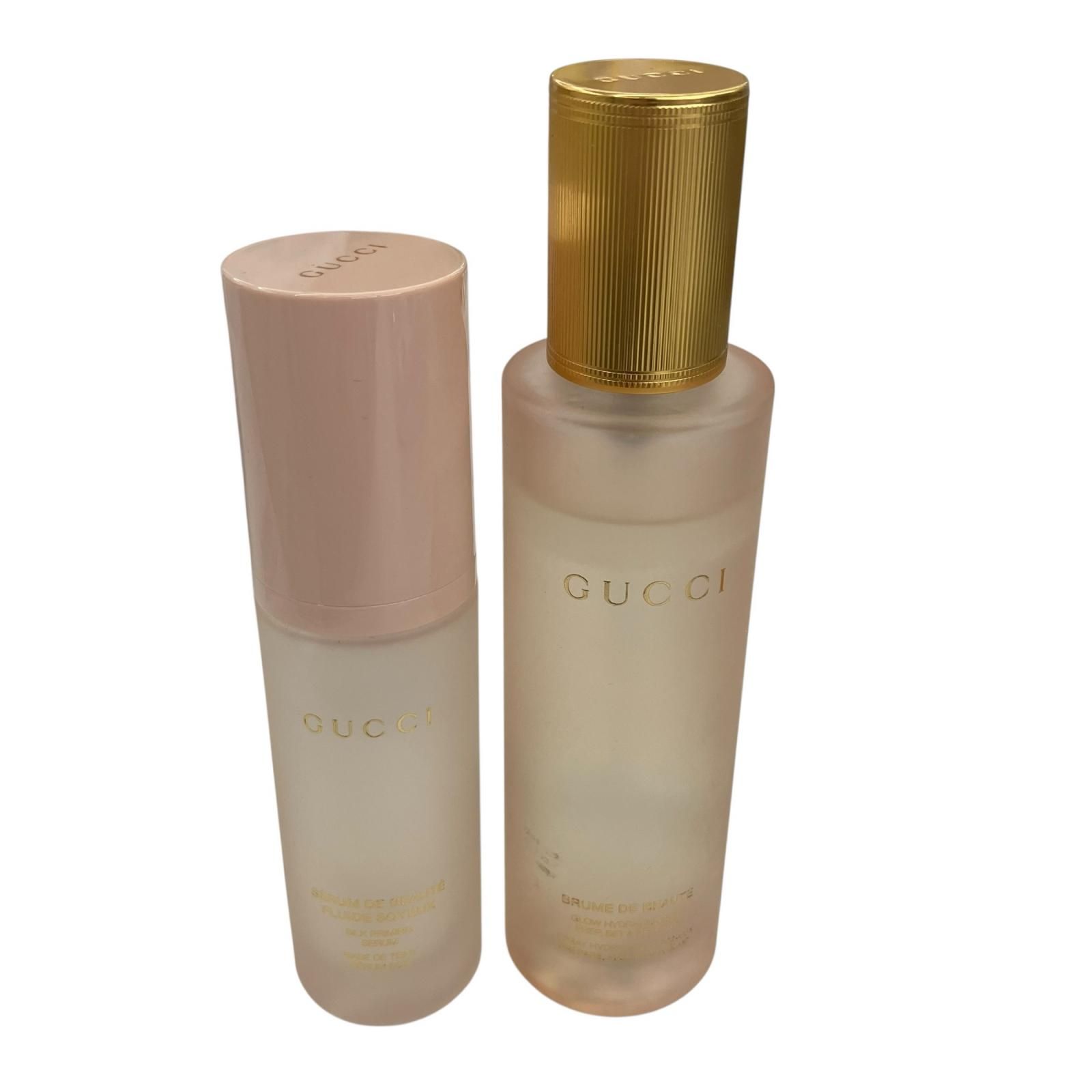 186005 GUCCI グッチ ブリュームドゥボーテ 化粧水／セラム ドゥ ボーテ フリュイド 化粧下地 2点まとめ売り