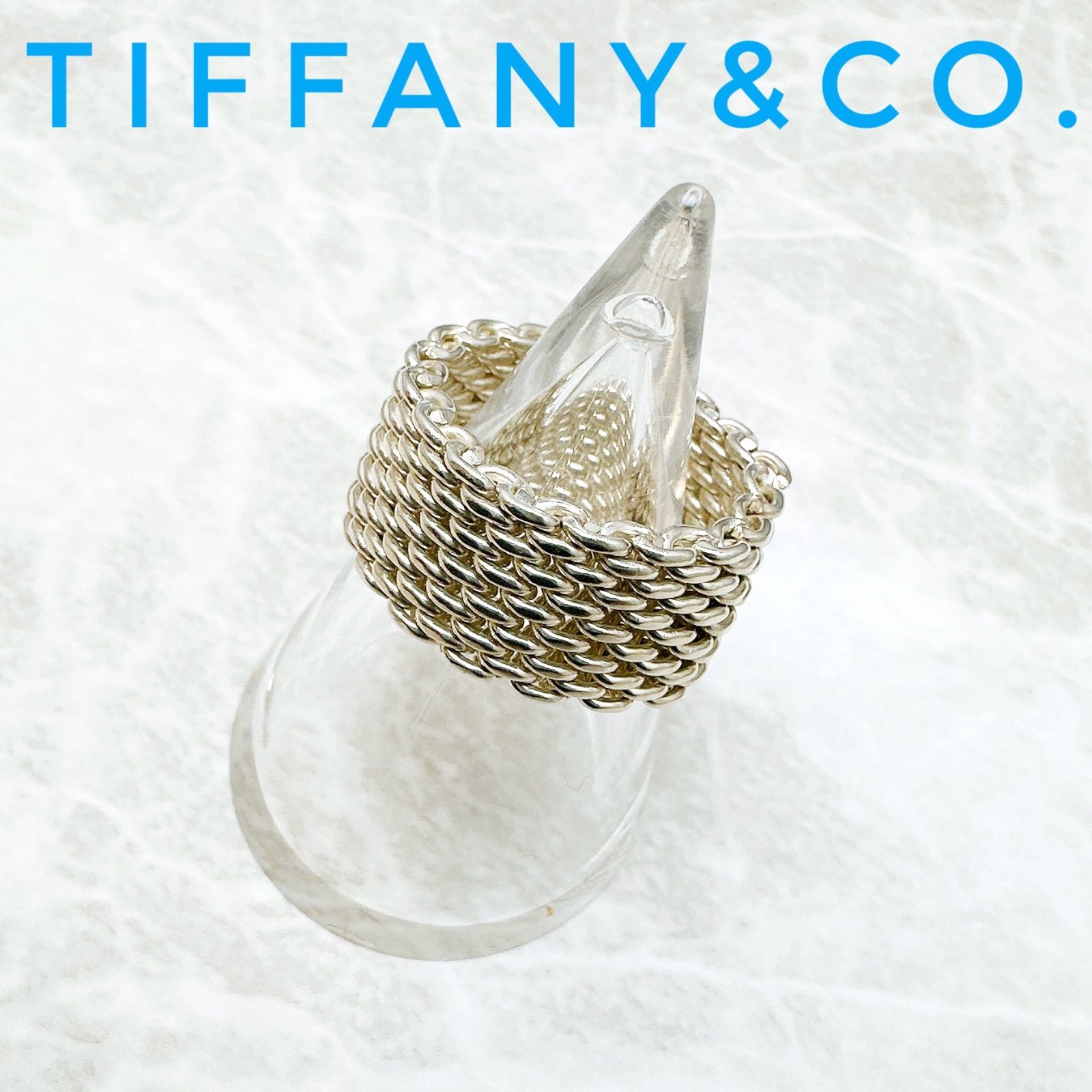 美品🌟Tiffany＆Co. サマセット シルバー リング 約11 号 U - メルカリ