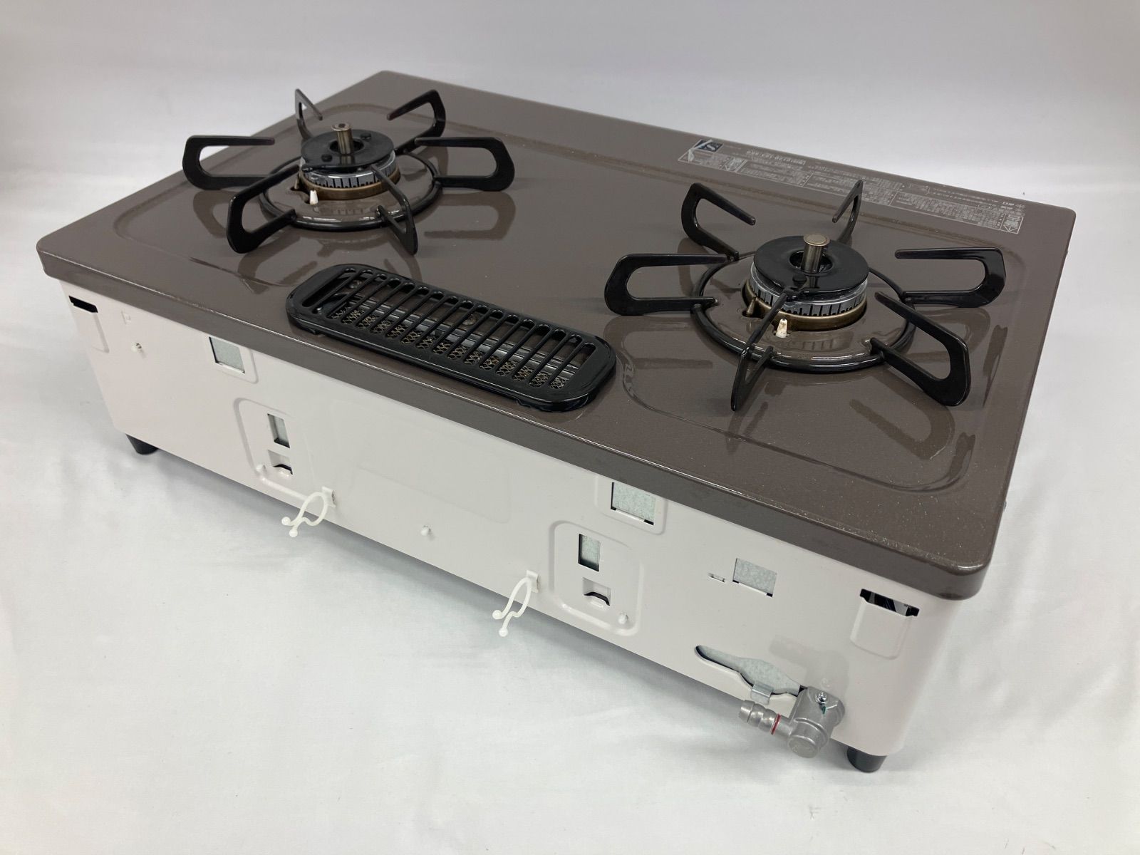 ≪中古品≫ パロマ グリル付ガステーブル IC-S807BHA-1R ＜都市ガス用