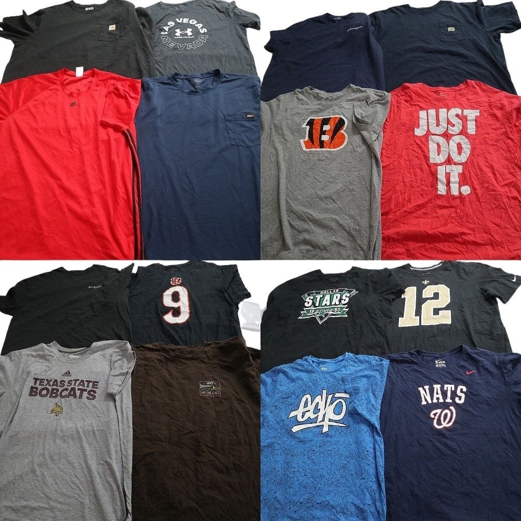 古着卸 まとめ売り ブランドMIX Tシャツ 16枚セット ( メンズ 2XL 
