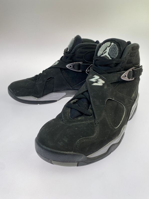 【中古品】 NIKE ナイキ AIR JORDAN 8 RETRO CHROME (2015) 305381-003 エアジョーダン8 レトロ スニーカー メンズ シューズ 靴 【160-260521-em-67-min】
