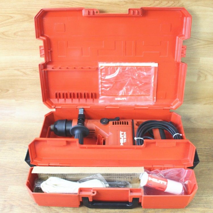 HILTI/ヒルティ TE504 電動ブレーカー 220V/4.2A 60Hz 電動ハンマー ハツリ機