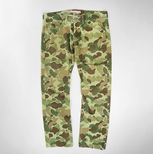 ● JUNYA WATANABE COMME des GARCONS MAN ◆ AD2003 カモフラ コットンツイル パンツ M カーキ ジュンヤワタナベ コムデギャルソン ◆ES18