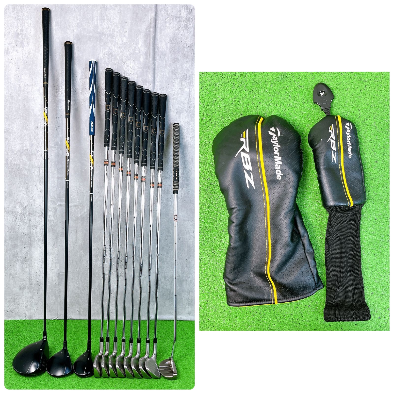 テーラーメイド RBZ BLACK ブラック r7 ゴルフクラブ メンズセット 右
