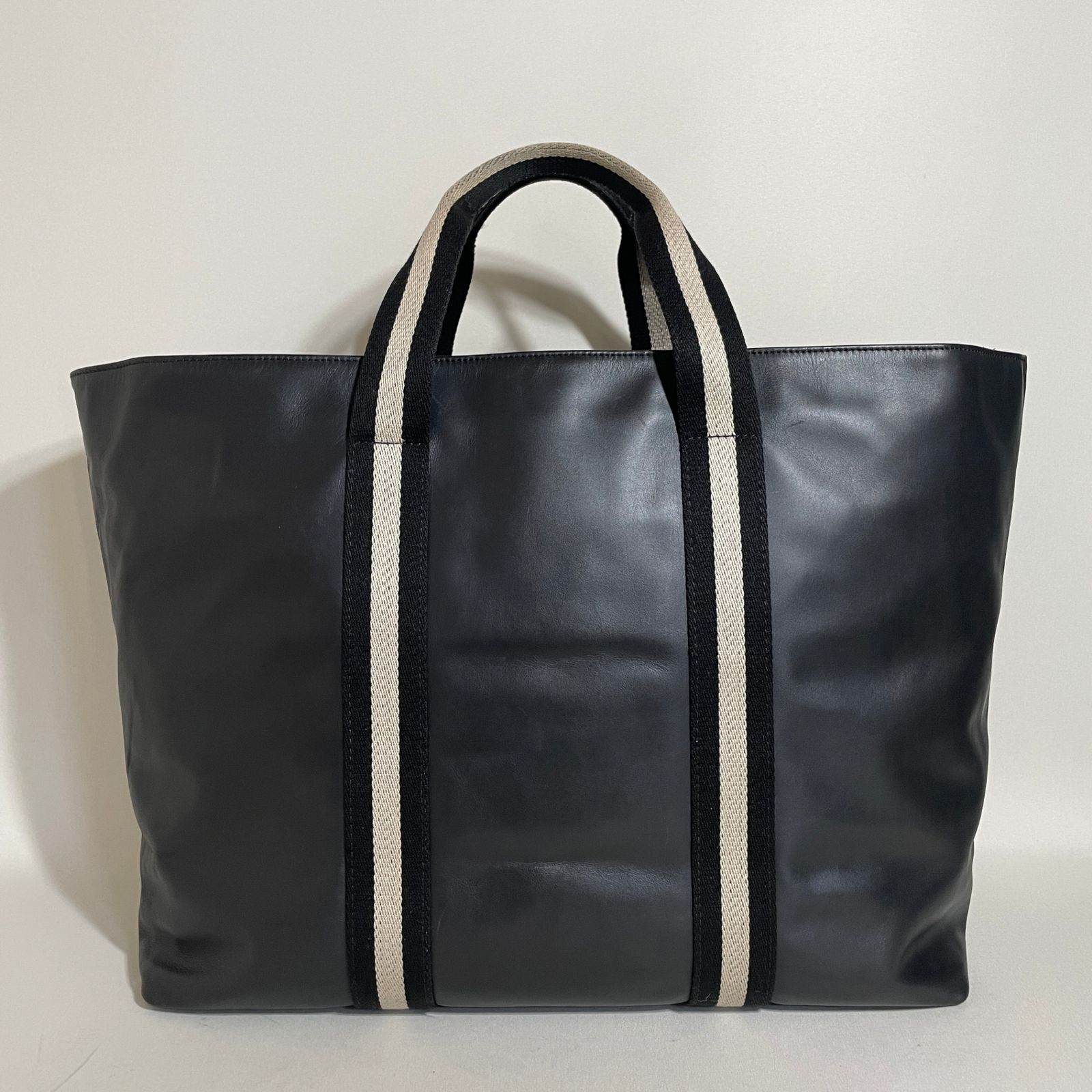 2605-29｜美品｜バリー トレインスポッティング トートバッグ ブラック